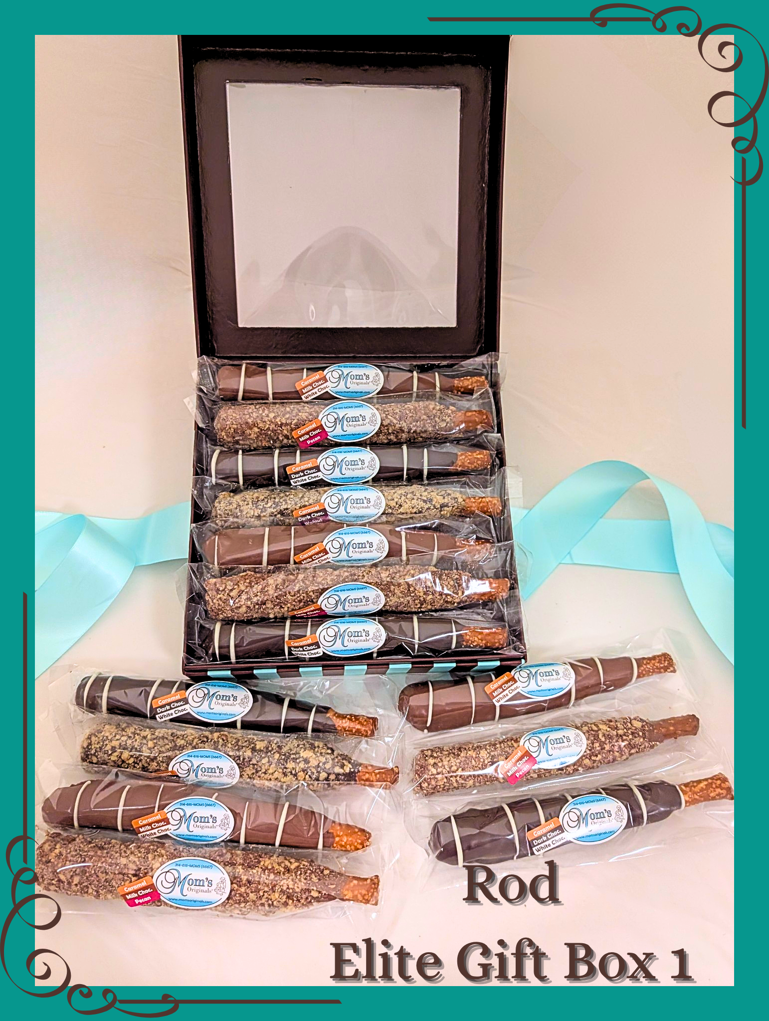 Pretzel Rod Gift Boxes