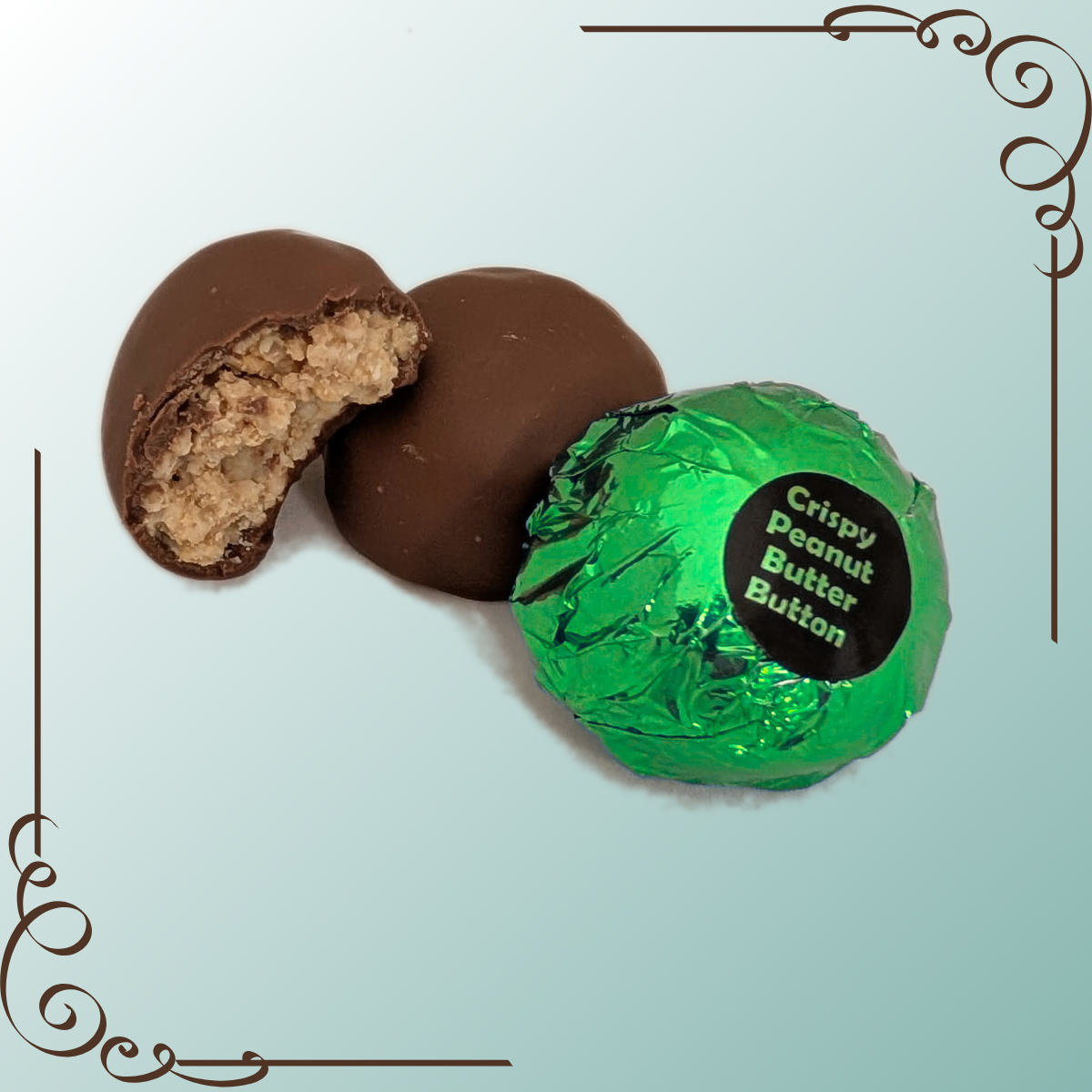 Crispy Peanut Butter Buttons