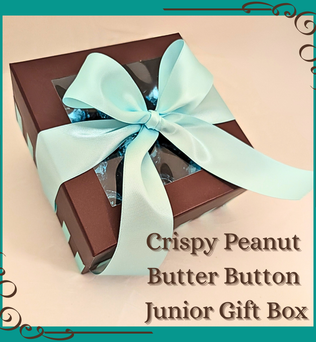Crispy Peanut Butter Buttons Gift Boxes