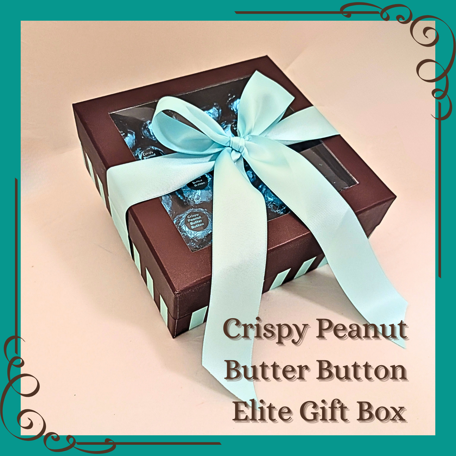Crispy Peanut Butter Buttons Gift Boxes