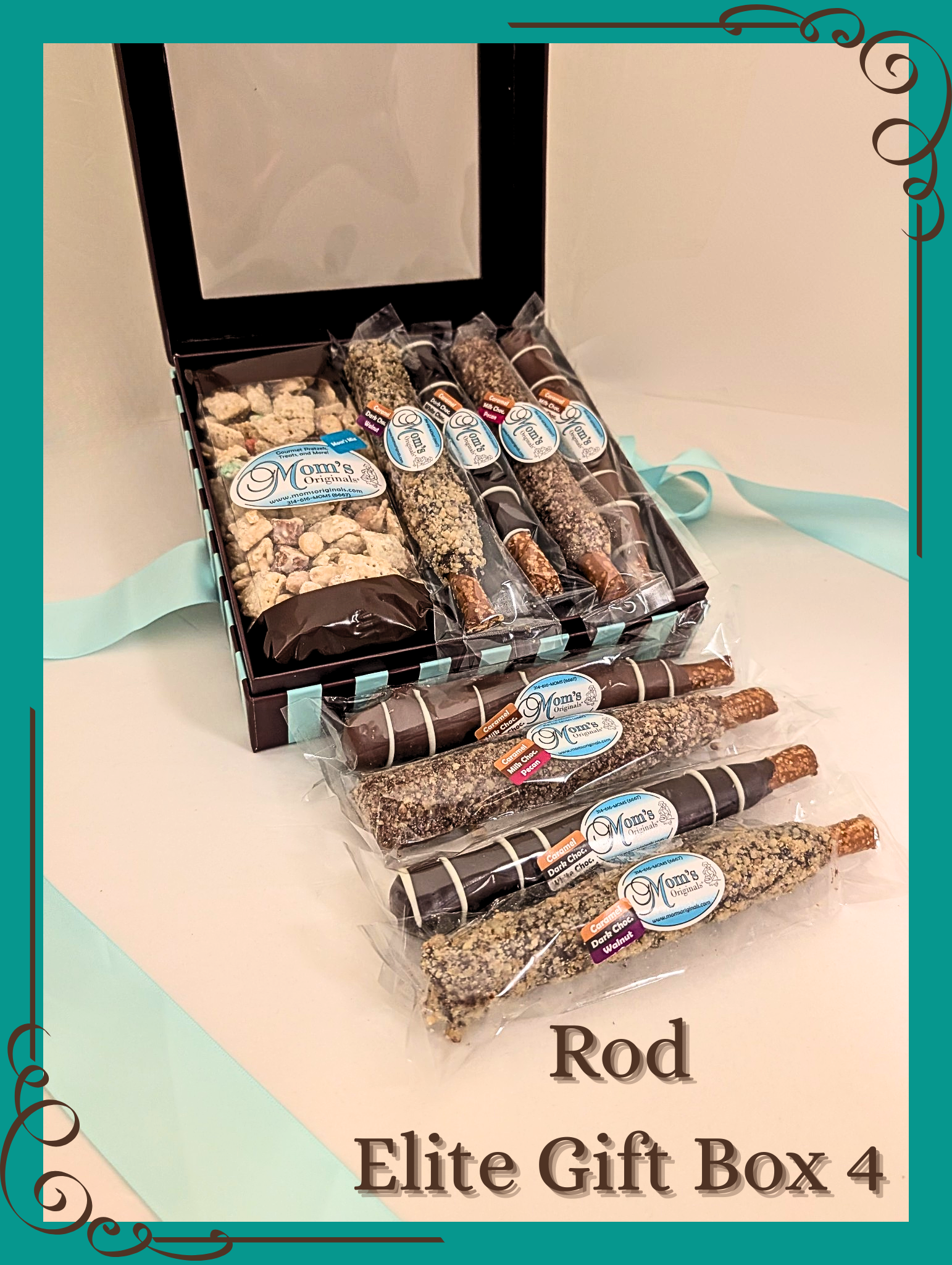Pretzel Rod Gift Boxes