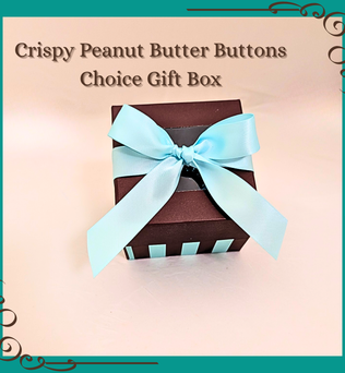 Crispy Peanut Butter Buttons Gift Boxes
