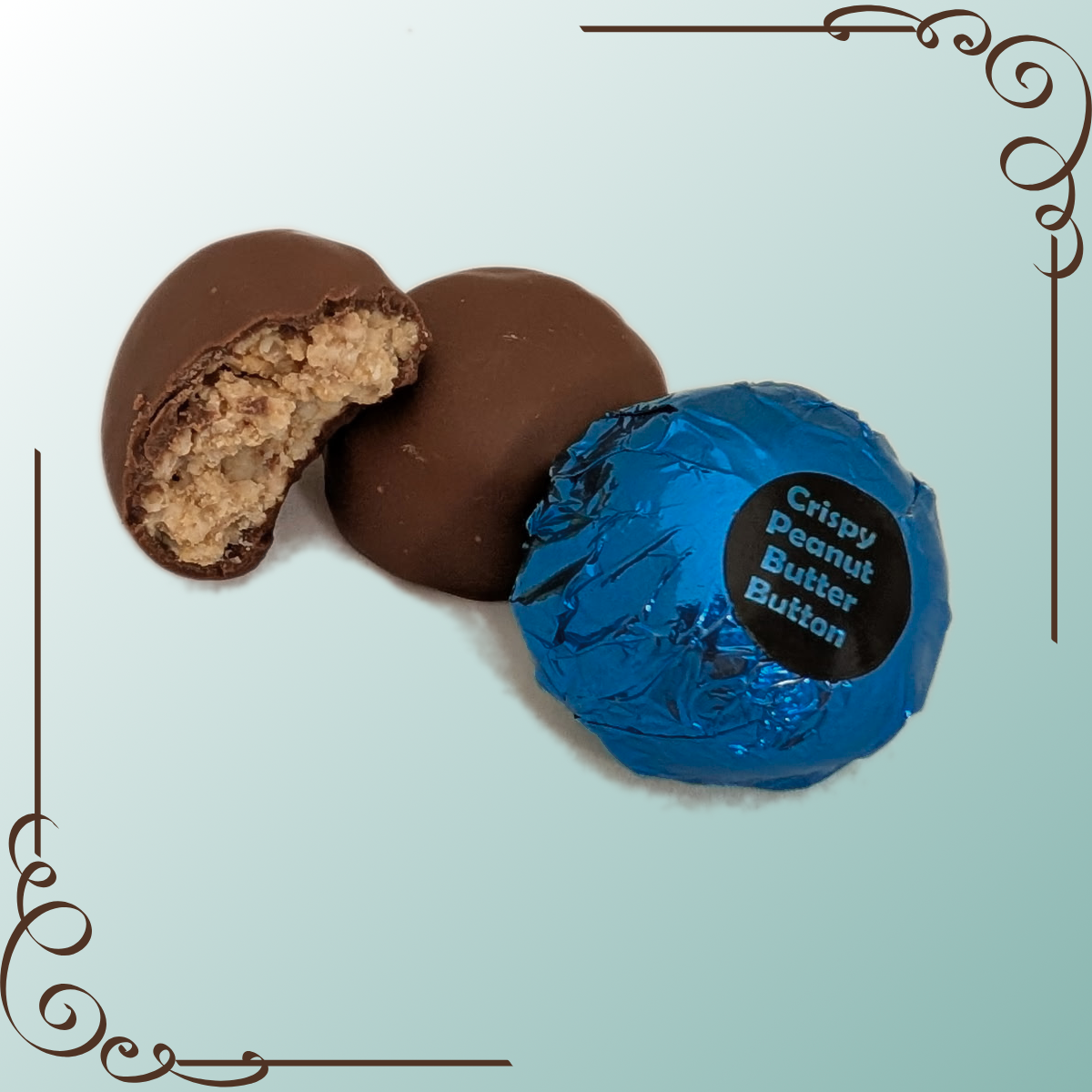 Crispy Peanut Butter Buttons