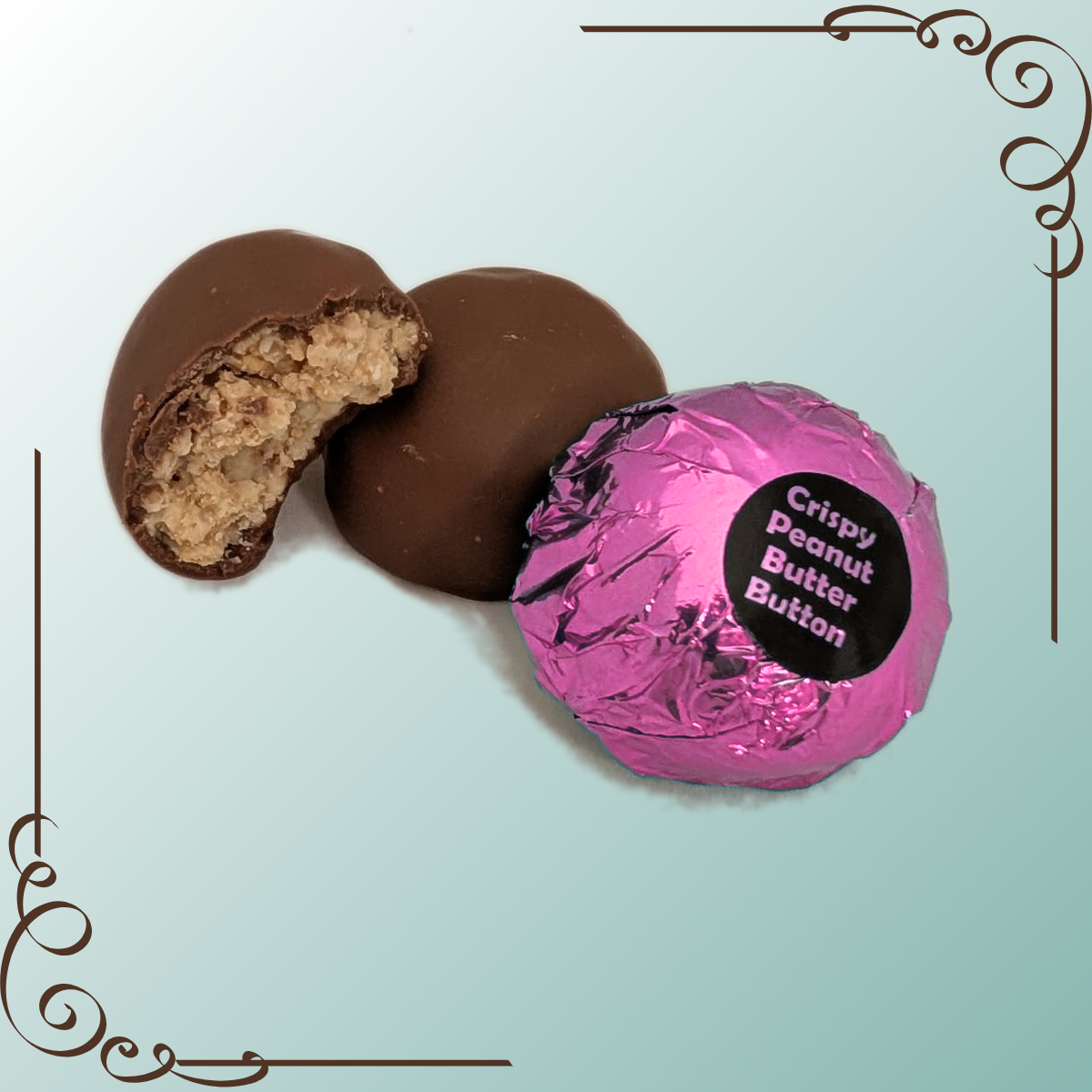 Crispy Peanut Butter Buttons