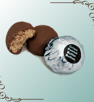 Crispy Peanut Butter Buttons