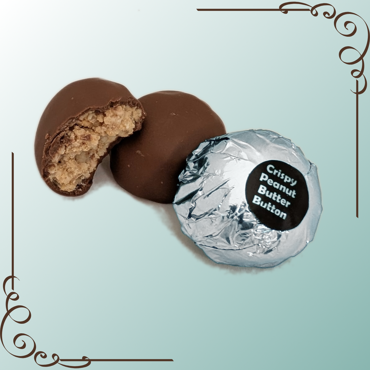 Crispy Peanut Butter Buttons