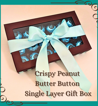 Crispy Peanut Butter Buttons Gift Boxes