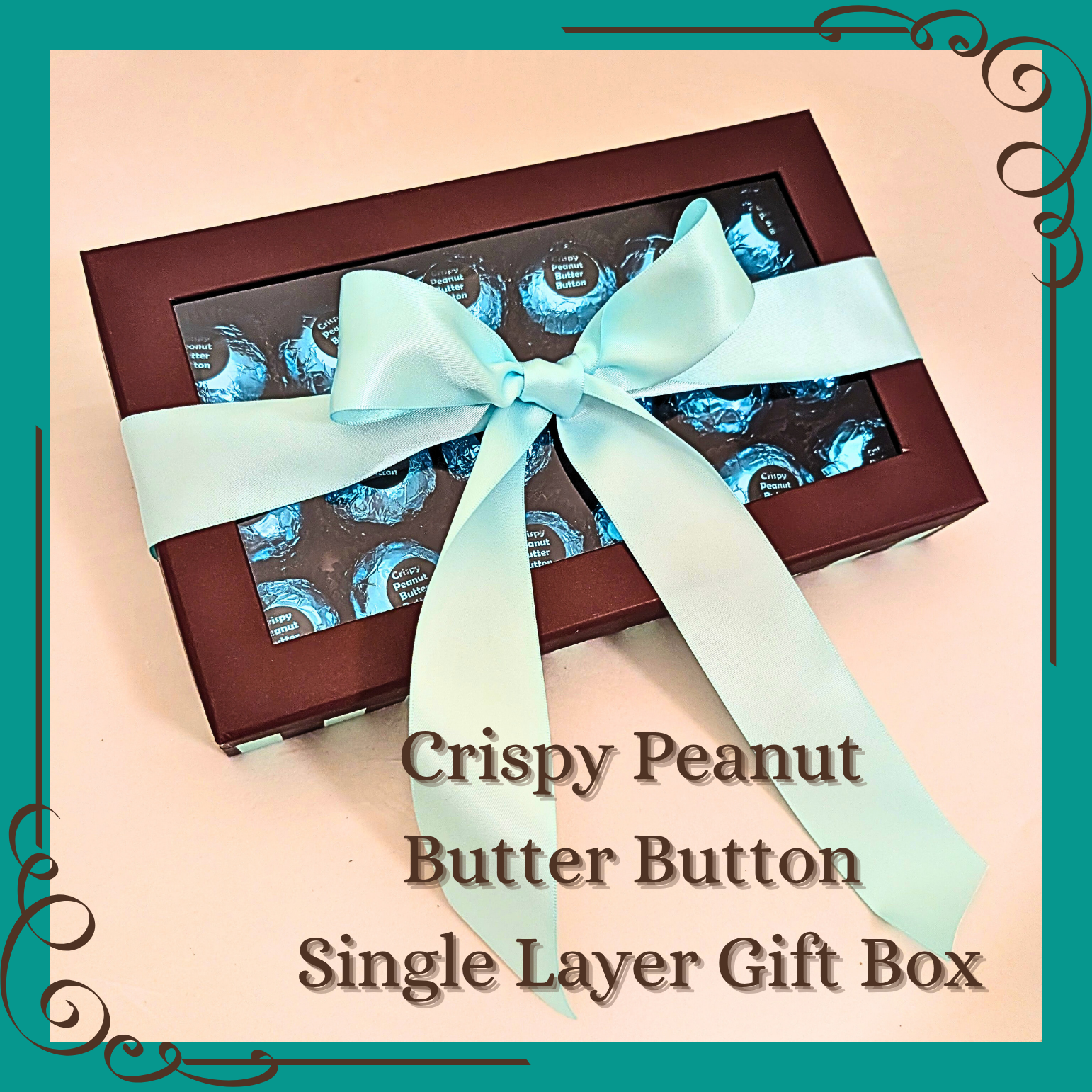 Crispy Peanut Butter Buttons Gift Boxes