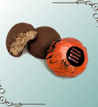 Crispy Peanut Butter Buttons