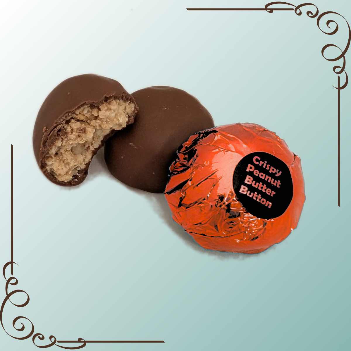 Crispy Peanut Butter Buttons