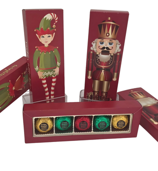 Crispy Peanut Butter Buttons Gift Boxes