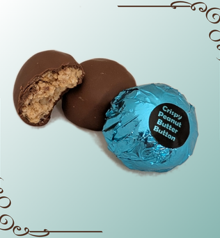 Crispy Peanut Butter Buttons