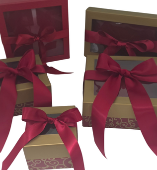 Crispy Peanut Butter Buttons Gift Boxes