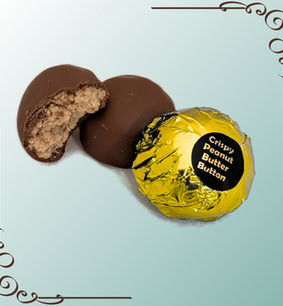 Crispy Peanut Butter Buttons