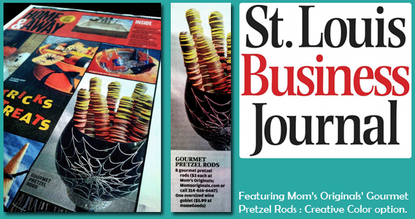 A collage of photos with the cover of st. Louis business journal