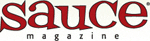 A red and white logo for the magazine